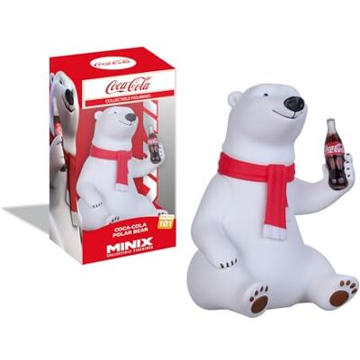 MINIX Special Character #102 – Coca Cola – ijsbeer – verzamelfiguur 12 cm MINIX Special Character #102 – Coca Cola – ijsbeer – verzamelfiguur 12 cm