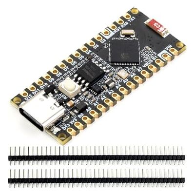 Waveshare ESP32-S3-Nano Development Board Onboard Microcontroller ESP32-S3R8 compatibel met Arduino Nano ESP32, 2,4 GHz Wi-Fi en Bluetooth LE Dual Mode Wireless Communication Waveshare ESP32-S3-Nano Development Board Onboard Microcontroller ESP32-S3R8 compatibel met Arduino Nano ESP32, 2,4 GHz Wi-Fi en Bluetooth LE Dual Mode Wireless Communication