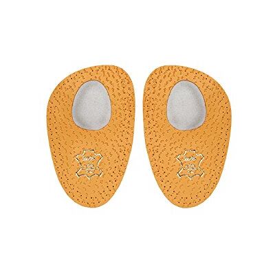 Kaps Restmed Halve inlegzolen van leer met middenvoetboogondersteuning voor dames, verschillende maten, Beige 35-36 EUR Kaps Restmed Halve inlegzolen van leer met middenvoetboogondersteuning voor dames, verschillende maten, Beige 35-36 EUR