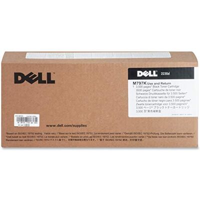 Dell 593-10501 drumpatroon voor 2230D zwart Dell 593-10501 drumpatroon voor 2230D zwart