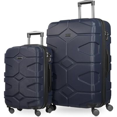 Hauptstadtkoffer X-Kölln Set van 2 trolleys (S en L) met 4 dubbele TSA-wielen, donkerblauw Hauptstadtkoffer X-Kölln Set van 2 trolleys (S en L) met 4 dubbele TSA-wielen, donkerblauw