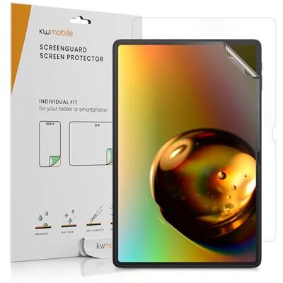 kwmobile 2 x displaybeschermfolie Samsung Galaxy Tab S10 FE / S10 Lite / S9 FE / S9 displayfolie, mat, kunststof beschermfolie voor tablet kwmobile 2 x displaybeschermfolie Samsung Galaxy Tab S10 FE / S10 Lite / S9 FE / S9 displayfolie, mat, kunststof beschermfolie voor tablet