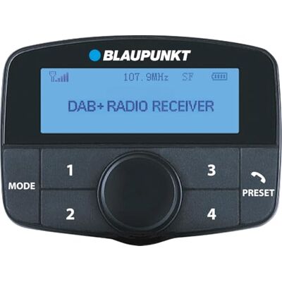 Blaupunkt DAB'N'Play 550, DAB/DAB+ adapter met bedieningspaneel en aparte zwarte doos, audiostreaming, telefoonfunctie Blaupunkt DAB'N'Play 550, DAB/DAB+ adapter met bedieningspaneel en aparte zwarte doos, audiostreaming, telefoonfunctie