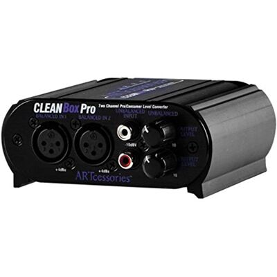 ART Cleanboxpro tweekanaals niveau-omzetter ART Cleanboxpro tweekanaals niveau-omzetter