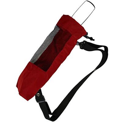 iX-brella Hangende trekkingzakparaplu, Rood, Functioneel iX-brella Hangende trekkingzakparaplu, Rood, Functioneel