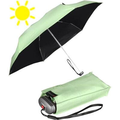 Knirps Reiszakparaplu, Wasbaar met zwarte coating, uv- en hittebescherming 93 cm Knirps Reiszakparaplu, Wasbaar met zwarte coating, uv- en hittebescherming 93 cm