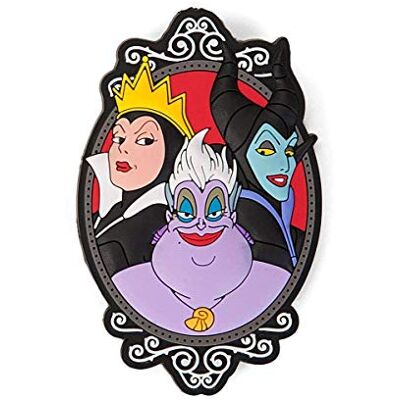 Disney Villains Group Koelkastmagneet van pvc, zacht, Eén maat, meerkleurig Disney Villains Group Koelkastmagneet van pvc, zacht, Eén maat, meerkleurig