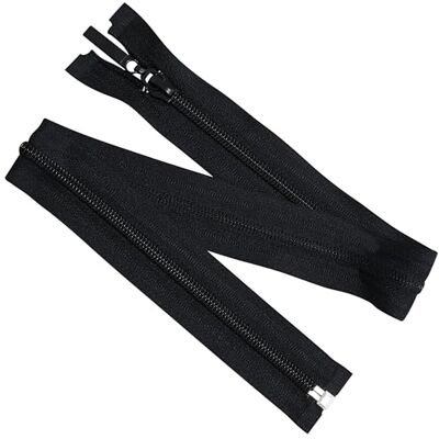 AERZETIX Set van 6 spiraalritssluitingen nr. 5 50 cm scheidbaar zwart met trekker decoratie voor kleding accessoires zakken naaien DIY AERZETIX Set van 6 spiraalritssluitingen nr. 5 50 cm scheidbaar zwart met trekker decoratie voor kleding accessoires zakken naaien DIY