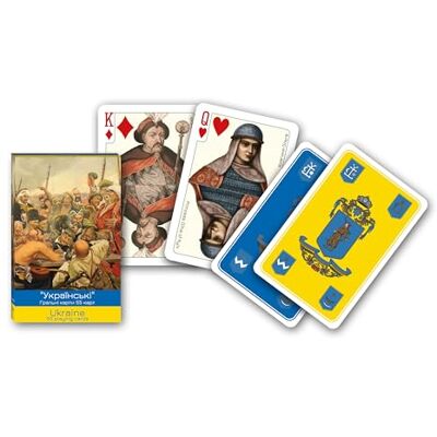 Piatnik Oekraïense speelkaarten Oekraïense speelkaarten speelkaarten 55 speelkaarten / 55 speelkaarten Piatnik Oekraïense speelkaarten Oekraïense speelkaarten speelkaarten 55 speelkaarten / 55 speelkaarten