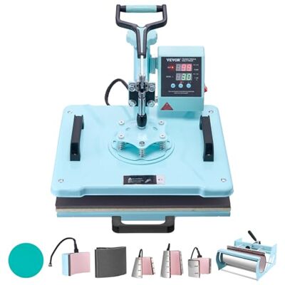 VEVOR Textielsublimatiemachine, groen, 30 x 38 cm VEVOR Textielsublimatiemachine, groen, 30 x 38 cm