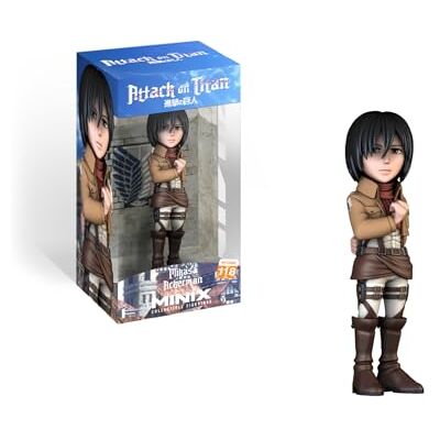 MINIX Mikasa Ackerman figuur Attack of Titan 12 cm collectie voor tentoonstelling, cadeau-idee voor kinderen en volwassenen, anime-fans MN15313 MINIX Mikasa Ackerman figuur Attack of Titan 12 cm collectie voor tentoonstelling, cadeau-idee voor kinderen en volwassenen, anime-fans MN15313