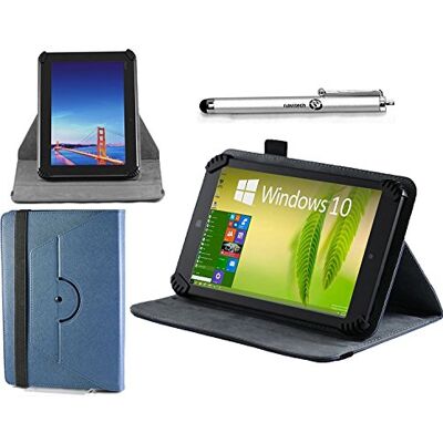 Navitech Beschermhoesje voor Yuntab HD IPS 17,8 cm (7 inch) touchscreen tablet (inclusief styluspen), blauw Navitech Beschermhoesje voor Yuntab HD IPS 17,8 cm (7 inch) touchscreen tablet (inclusief styluspen), blauw