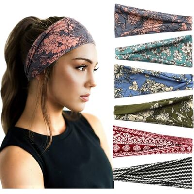 DRESHOW 6 x haarbanden met schattige strik DRESHOW 6 x haarbanden met schattige strik