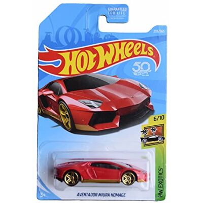 Hot Wheels Aventador Miura Homage, Exotics 6/10, Lamborghini Hot Wheels Aventador Miura Homage, Exotics 6/10, Lamborghini