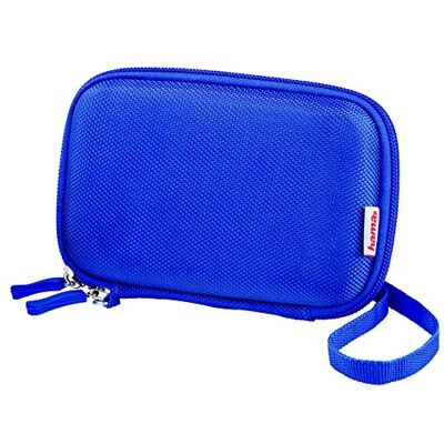 Hama Beschermhoes voor harde schijf met interne vakken voor externe harde schijf tot 2,5 inch, blauw Hama Beschermhoes voor harde schijf met interne vakken voor externe harde schijf tot 2,5 inch, blauw