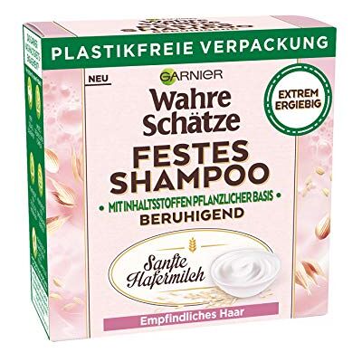 Garnier Kalmerende havermelk shampooblok voor gevoelige haren, biologisch afbreekbaar, veganistisch, 1 stuk Garnier Kalmerende havermelk shampooblok voor gevoelige haren, biologisch afbreekbaar, veganistisch, 1 stuk