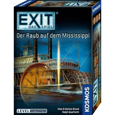 Kosmos EXIT De Raub op de Mississippi: 1-4 spelers Kosmos EXIT De Raub op de Mississippi: 1-4 spelers