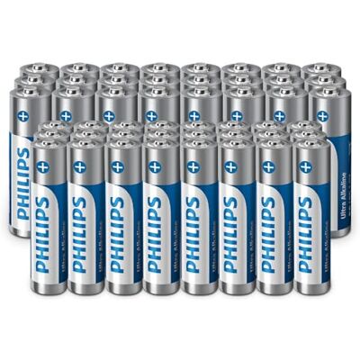 Philips Ultra AA/AAA 48 stuks alkalinebatterijen voor verschillende apparaten Philips Ultra AA/AAA 48 stuks alkalinebatterijen voor verschillende apparaten
