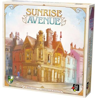 Gigamic Sunrise Avenue – het strategiespel voor het hele gezin – van 2 tot 4 spelers – vanaf 8 jaar Gigamic Sunrise Avenue – het strategiespel voor het hele gezin – van 2 tot 4 spelers – vanaf 8 jaar