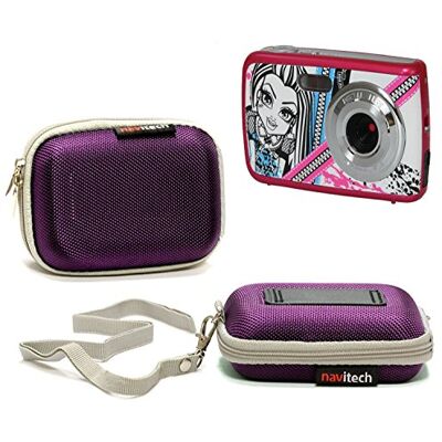 Navitech Violet, waterbestendig, voor de camera, compatibel met Monster High 7 Mega Pixel Kids' camera Navitech Violet, waterbestendig, voor de camera, compatibel met Monster High 7 Mega Pixel Kids' camera