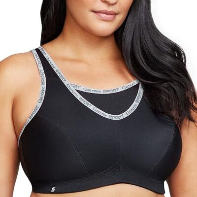 Glamorise Soutien-gorge de Sport Sans Armatures #1066 Soutien-gorge de sport Femme (lot de 1) Glamorise Soutien-gorge de Sport Sans Armatures #1066 Soutien-gorge de sport Femme (lot de 1)