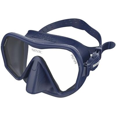 SEAC Ajna Frameloos duikmasker met breed zicht, rok van 100% siliconen, uniseks SEAC Ajna Frameloos duikmasker met breed zicht, rok van 100% siliconen, uniseks