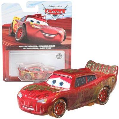 Disney Pixar Cars Muddy Lightning McQueen Disney Pixar Cars Muddy Lightning McQueen