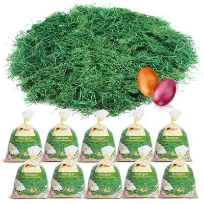 com-four ® 250 g groen paasgras voor paasnesten, paasdecoraties voor handwerk, houtwol voor paasmanden (set1 groen paasgras 250 g) com-four ® 250 g groen paasgras voor paasnesten, paasdecoraties voor handwerk, houtwol voor paasmanden (set1 groen paasgras 250 g)