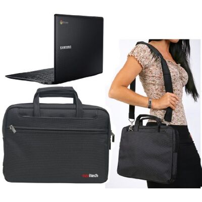 Navitech Transporttas, zwart, compatibel met Toshiba Chromebook Navitech Transporttas, zwart, compatibel met Toshiba Chromebook