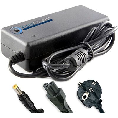 Visiodirect voeding, oplader, compatibel met laptop Acer Travelmate 340 Visiodirect voeding, oplader, compatibel met laptop Acer Travelmate 340