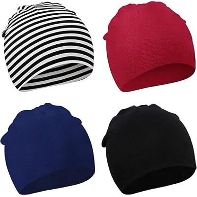 DRESHOW Babymuts voor pasgeborenen, peuters, zacht, schattig, gebreid, voor baby's, jongens, kindermutsen, 4 stuks eenvoudige stijl set 11 UK, 6-24 maanden 6-24 maanden DRESHOW Babymuts voor pasgeborenen, peuters, zacht, schattig, gebreid, voor baby's, jongens, kindermutsen, 4 stuks eenvoudige stijl set 11 UK, 6-24 maanden 6-24 maanden