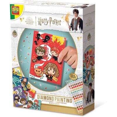 Creative 9342 Kit de peinture pour enfants comprenant 180 autocollants à points de diamant et 5 cartes mosaïque Harry Potter Multicolore Creative 9342 Kit de peinture pour enfants comprenant 180 autocollants à points de diamant et 5 cartes mosaïque Harry Potter Multicolore