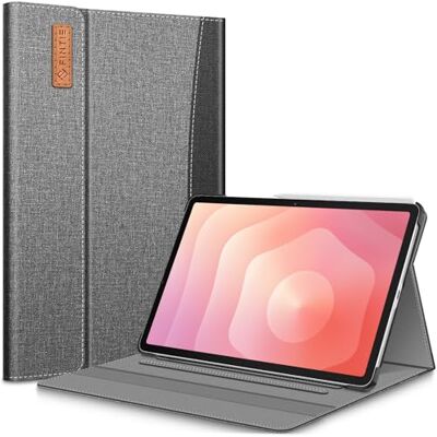 FINTIE Beschermhoes voor Samsung Galaxy Tab S11 5G 11 inch 2025 Model (SM-X730/X736B), portemonnee met meerdere hoeken en automatische slaap-/wekvak, grijs FINTIE Beschermhoes voor Samsung Galaxy Tab S11 5G 11 inch 2025 Model (SM-X730/X736B), portemonnee met meerdere hoeken en automatische slaap-/wekvak, grijs