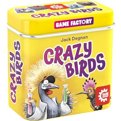 Blackrock Games Crazy Birds waanzinnig en snel gezelschapsspel zakformaat ideaal voor het gezin Game Factory Blackrock Games Crazy Birds waanzinnig en snel gezelschapsspel zakformaat ideaal voor het gezin Game Factory