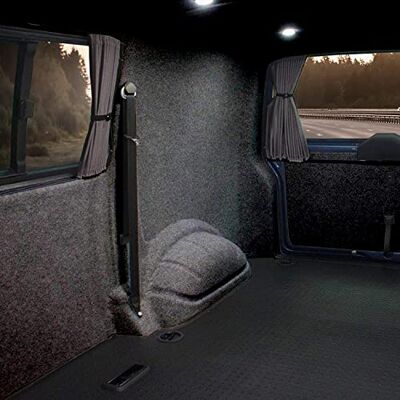 KARAT SuperFlex Auto binnenvoering van vilt, dakdecoratie, wandbekleding voor vloer, interieurbekleding voertuig, zwart, 206 x 800 cm KARAT SuperFlex Auto binnenvoering van vilt, dakdecoratie, wandbekleding voor vloer, interieurbekleding voertuig, zwart, 206 x 800 cm