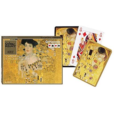 Piatnik Klimt Adèle: 2 x 55 KAARTEN Piatnik Klimt Adèle: 2 x 55 KAARTEN