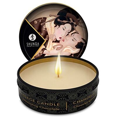 ART Mini Shunga Caress by Chocolade Massagekaars, CANDELIGHT, 30 ml ART Mini Shunga Caress by Chocolade Massagekaars, CANDELIGHT, 30 ml