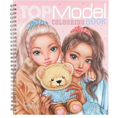 Depesche TOPModel Team Teddy 13210 kleurboek met 40 pagina's voor het maken van mannequin en berenmotieven, inclusief 1 vel stickers Depesche TOPModel Team Teddy 13210 kleurboek met 40 pagina's voor het maken van mannequin en berenmotieven, inclusief 1 vel stickers