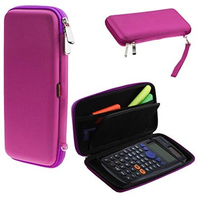 Navitech Alle Casio Graph 95 oppervlaktehouders, paars Navitech Alle Casio Graph 95 oppervlaktehouders, paars