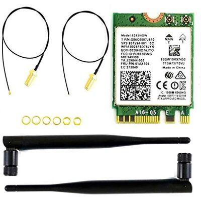 Waveshare AC8265 Wireless NIC Toepasbaar voor Jetson Nano 2.4G / 5G WiFi Dual Mode Module Voorgestelde vervanging Waveshare AC8265 Wireless NIC Toepasbaar voor Jetson Nano 2.4G / 5G WiFi Dual Mode Module Voorgestelde vervanging