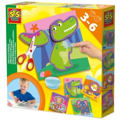 Creative 14042 I Learn to Cut and Paste, Safe Scissors, complete set voor peuters Creative 14042 I Learn to Cut and Paste, Safe Scissors, complete set voor peuters