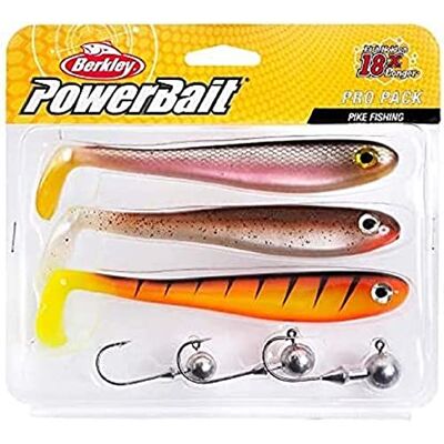 Berkley Pro Pack Pike Soft Lokaas – 15 cm – 40 g – gesorteerd – Sinking – 6 stuks – 1532028 Berkley Pro Pack Pike Soft Lokaas – 15 cm – 40 g – gesorteerd – Sinking – 6 stuks – 1532028