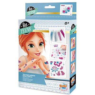 Buki France BUKI BE205 Be Teens Tatoeages met pailletten Buki France BUKI BE205 Be Teens Tatoeages met pailletten