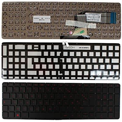 Power4Laptops Keyboards4Laptops Clavier Français Rétroéclairé Noir Remplacement pour Ordinateur Portable Compatible avec HP Pavilion 15-P148NA Power4Laptops Keyboards4Laptops Clavier Français Rétroéclairé Noir Remplacement pour Ordinateur Portable Compatible avec HP Pavilion 15-P148NA
