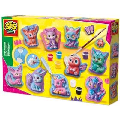 Creative 01342 Casting and Painting Leuke fantasiefiguren Creatieve set voor kinderen vanaf 5 jaar Maak 11 grappige figuren waaronder draken, eenhoorns, konijnen en meer Creative 01342 Casting and Painting Leuke fantasiefiguren Creatieve set voor kinderen vanaf 5 jaar Maak 11 grappige figuren waaronder draken, eenhoorns, konijnen en meer