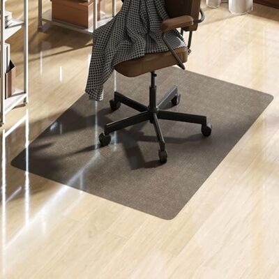 HOMCOM Bureaustoelmat, 120 x 90 cm, rechthoekig, zwart HOMCOM Bureaustoelmat, 120 x 90 cm, rechthoekig, zwart