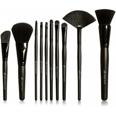 e.l.f. Cosmetics kwastenset, 19 stuks e.l.f. Cosmetics kwastenset, 19 stuks