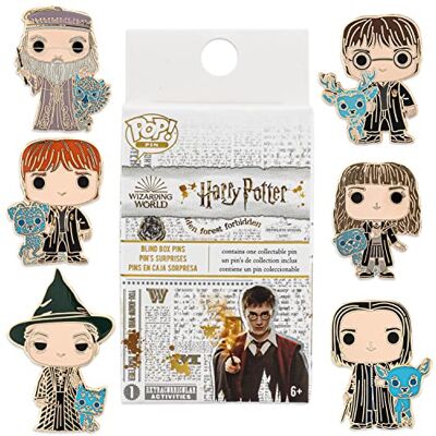 Funko Loungefly Hp 6-delige Blind Box-set Eaches – Harry Potter – Harry Potter – mysterieuze grenen van email – schattige fantasiebroche om te verzamelen – voor rugzakken en tassen – cadeau-idee Funko Loungefly Hp 6-delige Blind Box-set Eaches – Harry Potter – Harry Potter – mysterieuze grenen van email – schattige fantasiebroche om te verzamelen – voor rugzakken en tassen – cadeau-idee