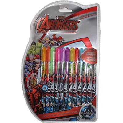 Disney Avengers Marvel Avengers gelstiften, 12 stuks Disney Avengers Marvel Avengers gelstiften, 12 stuks
