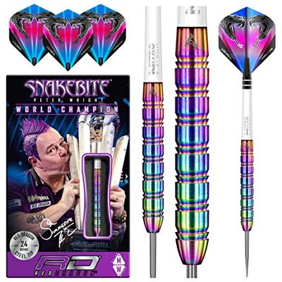 Dragon Peter Wright Snakebite 1 set professionele wolfraam dartpijlen met vluchten en schachten Dragon Peter Wright Snakebite 1 set professionele wolfraam dartpijlen met vluchten en schachten